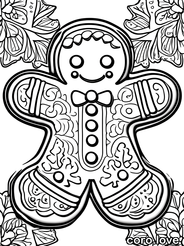 cookie coloring page - Cookie